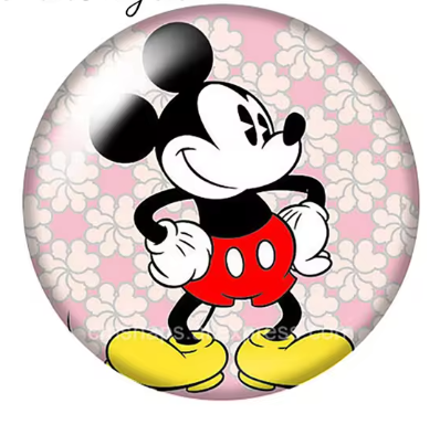 Mickey Mouse 1 18mm Snap Button