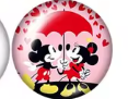 Load image into Gallery viewer, Mickey and Minnie Umbrella 18mm Snap Button
