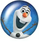 Frozen - 18mm Snap Button - Olaf