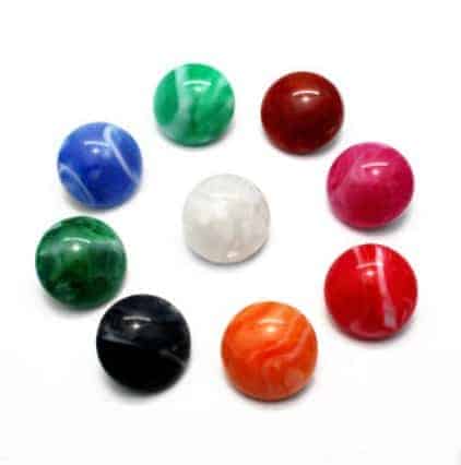 Marble buttons - Various Colours